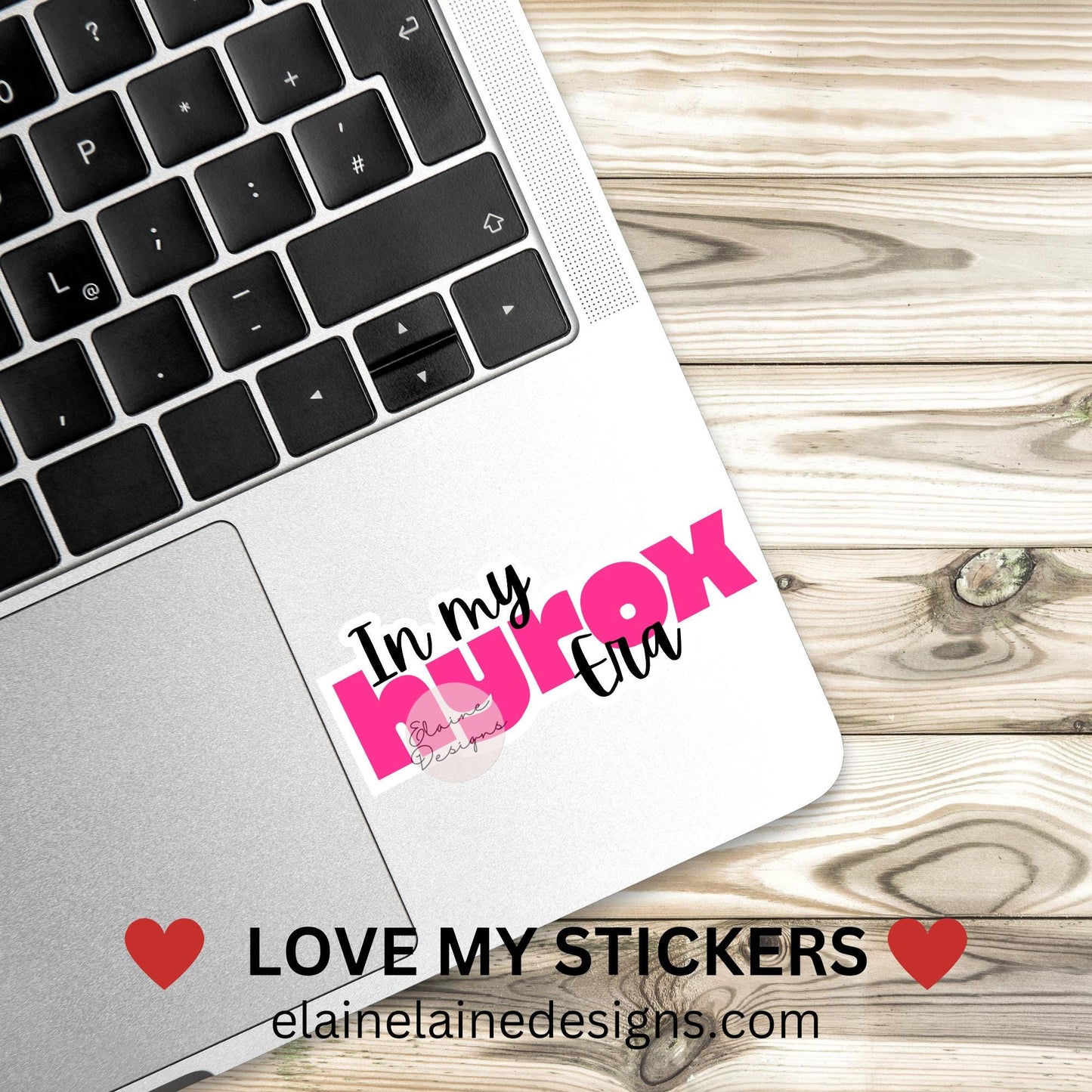 In My Hyrox Era Sticker – Hyrox Athlete, Finisher; Competitor Sticker, Hyrox sticker, Crossfit sticker, EED-RUN-32