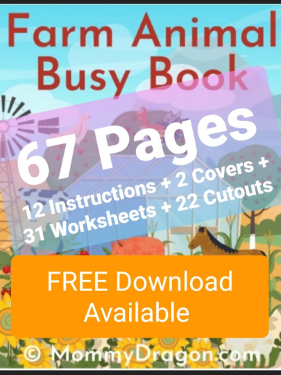 Farm Animals Busy Book Printable – 67 Pages of Activities for Kids Ages 3–7, EU-Fun-2