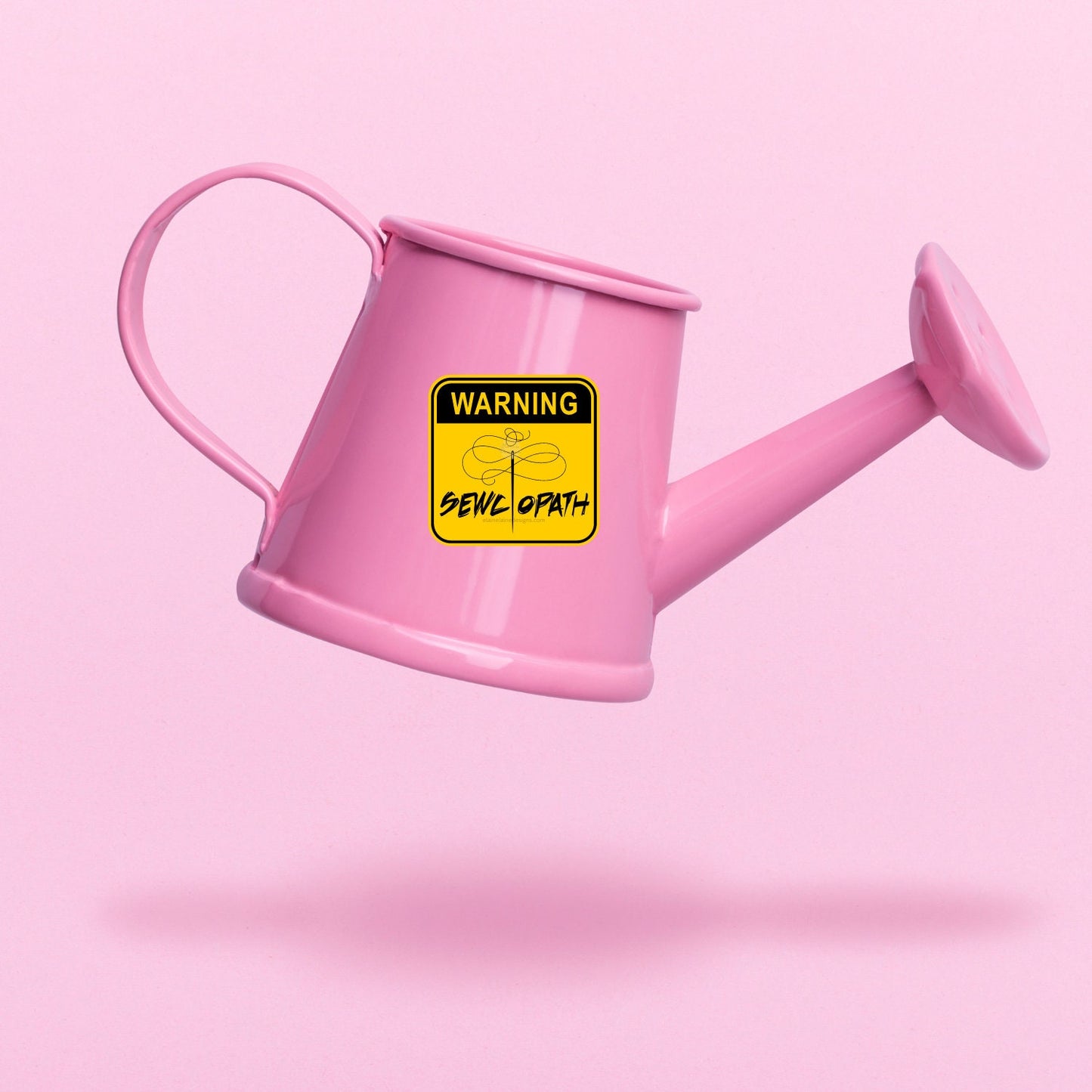 Sewciopath Sticker – Funny Sewing, Quilting & Crafter Vinyl Decal for Sewists, Sewing sticker, EED-H-27