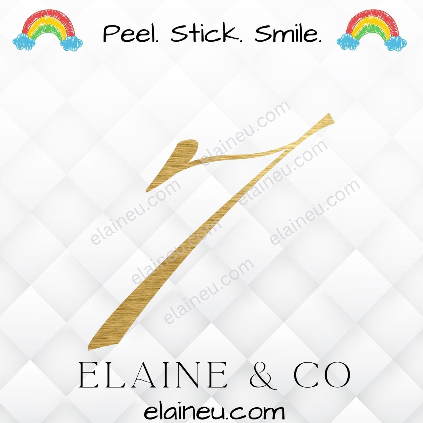 Brushed gold vinyl number decals featuring shiny metallic gold finish. Perfect for wedding table numbers, birthdays, parties, and event decor. Made from waterproof, UV-resistant vinyl. Easy to apply on glass, acrylic, or wood surfaces. Choose your quantity and customize your numbers.