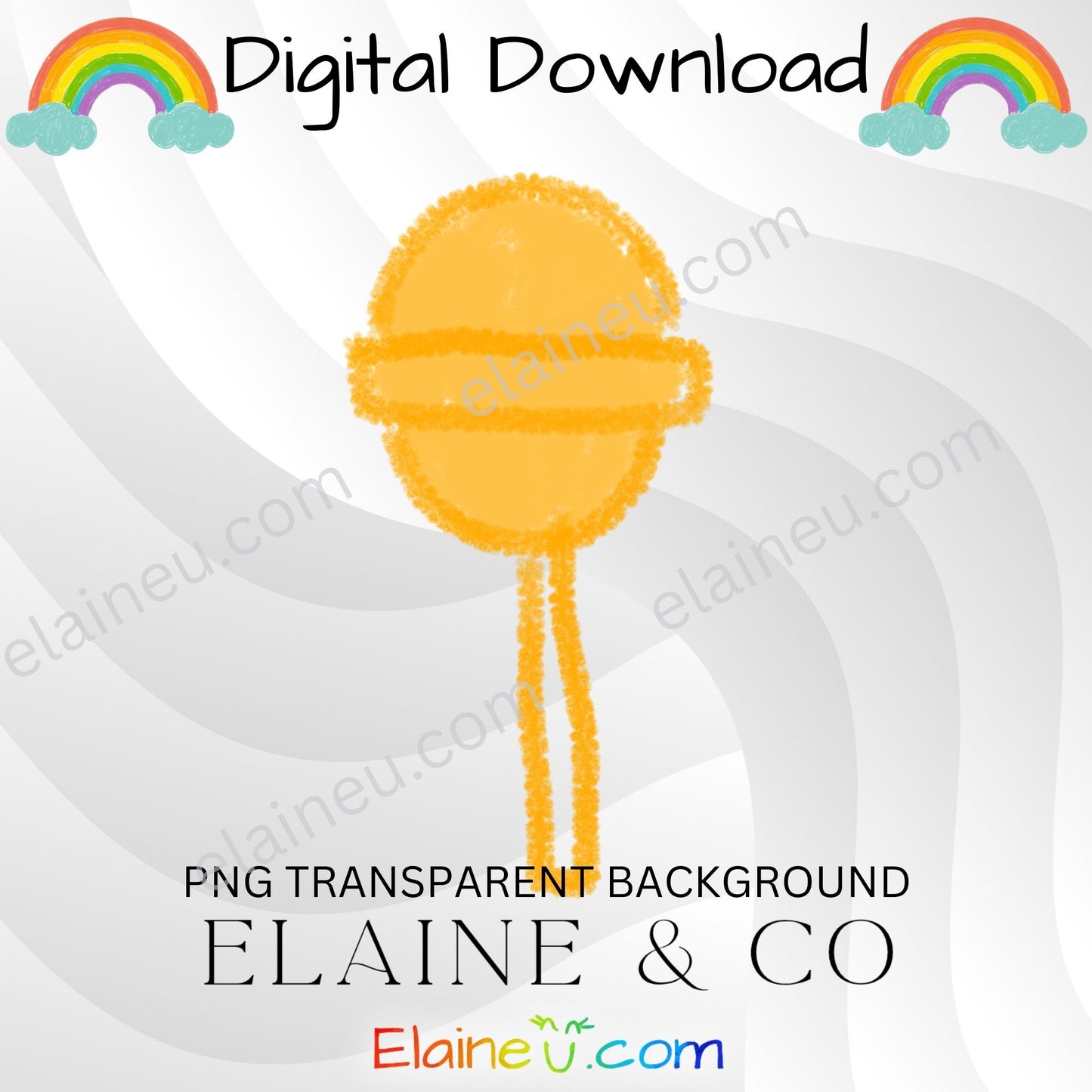 handdrawn crayon clipart - candies, candy, lollipop, gummy bears, gummy worms, candy necklaces, nerd clusters