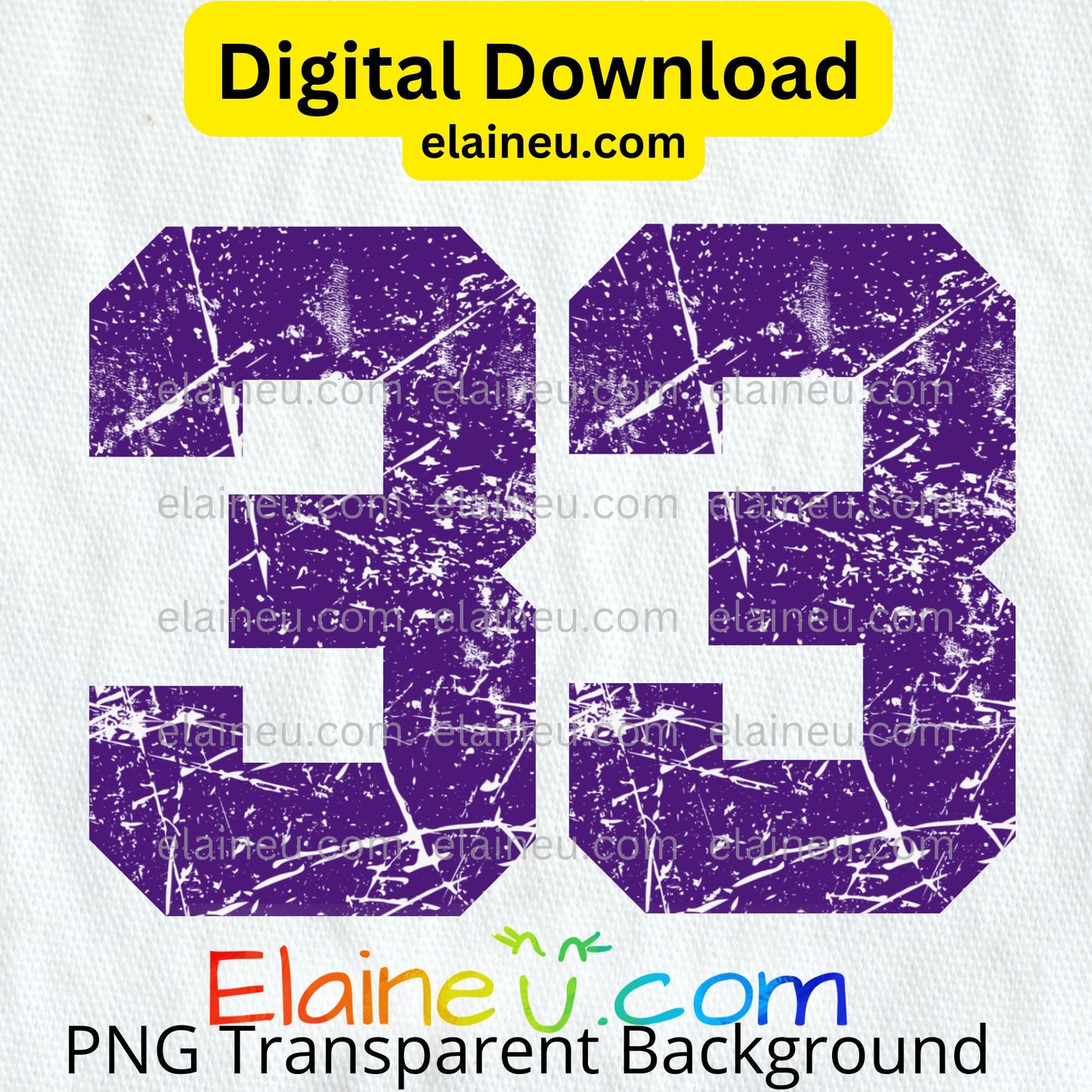 Purple grunge distressed sports numbers digital download set featuring 0–9 in a bold athletic style with a worn, textured finish. Each number is approx. 12x12 inches, provided in high-resolution 300 DPI PNG with transparent backgrounds and JPG with white backgrounds. Perfect for sports-themed designs, team projects, posters, apparel, scrapbooking, invitations, and DIY crafts. Vintage grunge aesthetic adds a rugged athletic feel to any project.
