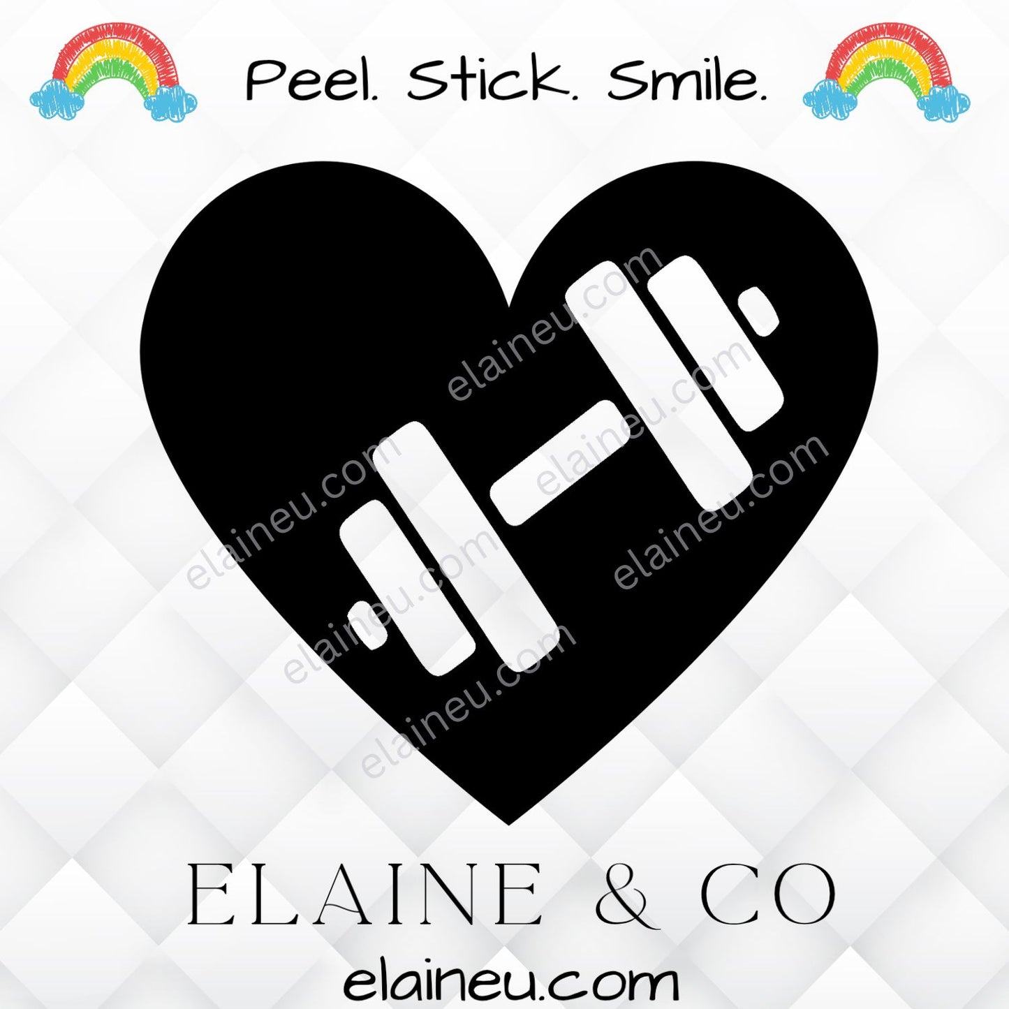 Title: Barbell and Heart Fitness Decal – Vinyl Gym Sticker for Car Windows, Laptops, and Water Bottles (Choose Size and Color)
Description:
Strong body. Strong heart.
This Barbell and Heart Fitness Decal captures the passion behind every lift. Featuring a bold heart design with a barbell cutout in the center, it’s a simple yet powerful reminder that fitness isn’t just about strength — it’s about love for the process. Whether it’s your car window, water bottle, or laptop, this decal keeps your motivation