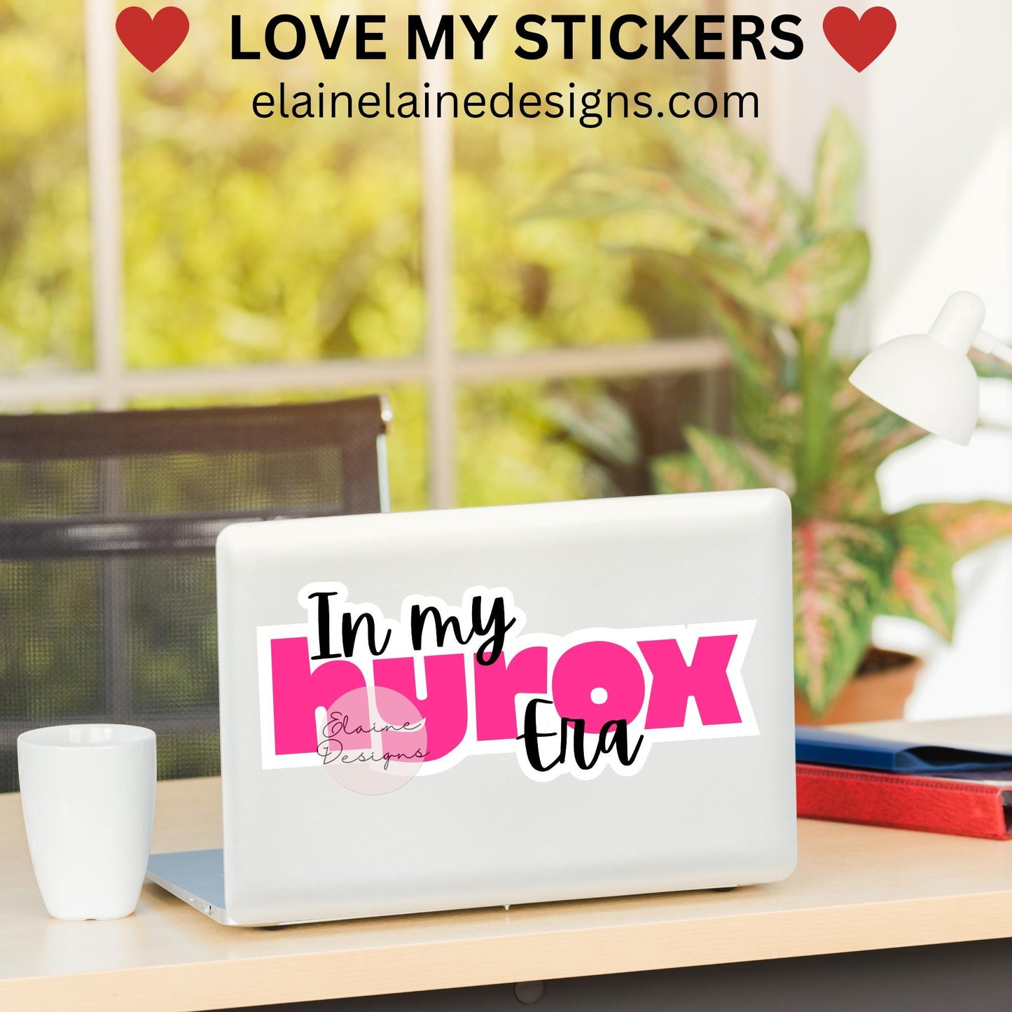 In My Hyrox Era Sticker – Hyrox Athlete, Finisher; Competitor Sticker, Hyrox sticker, Crossfit sticker, EED-RUN-32