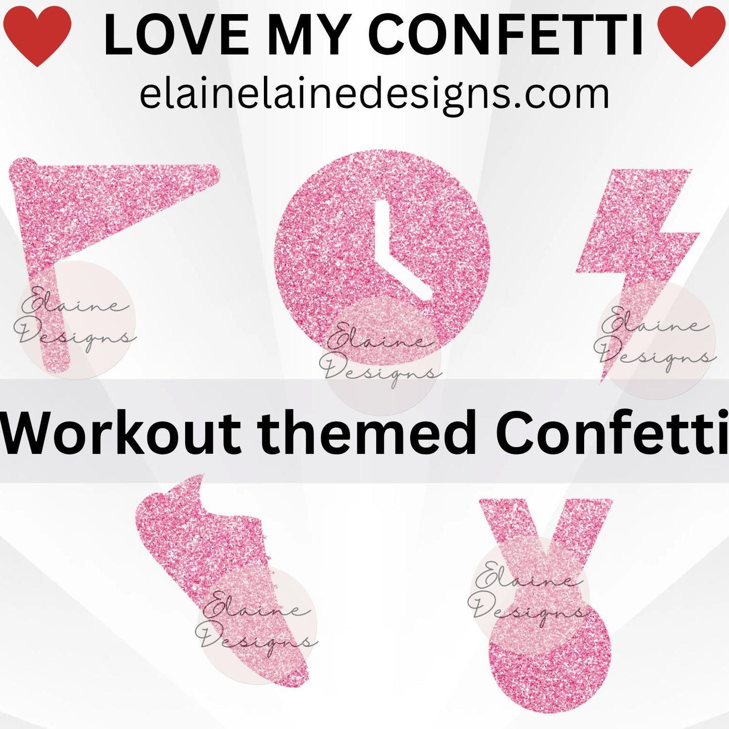 Marathon & Race-Themed Confetti – Running Party Decor for Runners and Finish-Line Celebrations, EED-C-3