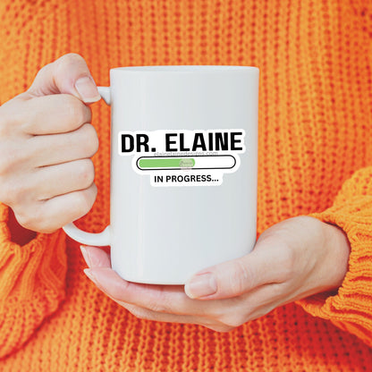 Doctcor sticker, Doctor loading sticker, PhD Sticker, Custom Occupation Sticker – Dr. [Your Name] Progress Bar Loading, EED-O-1