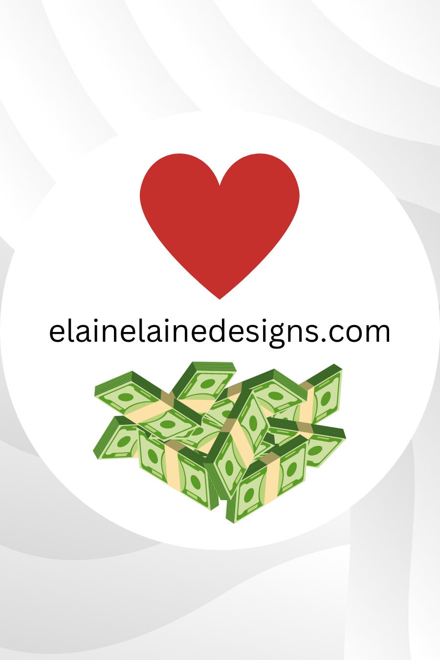 Tennis Spin Stickers – Girl Things Theme (Martini or Margarita, Love or Money, Disco or Cabaret, Thong or Underwear), Tennis Stickers, EED-SPIN-171