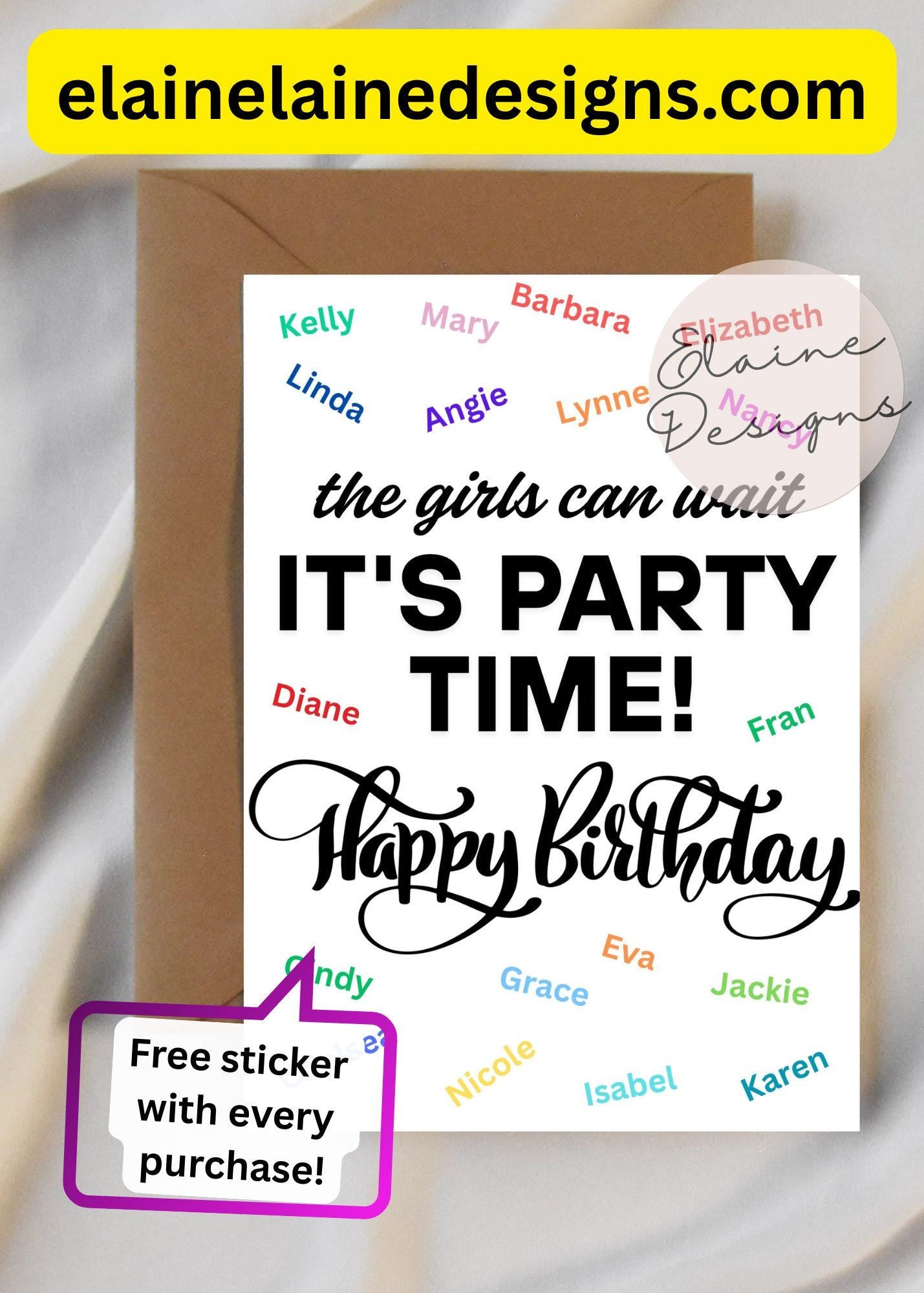 Girls Can Wait CrossFit Birthday Card | Fitness Birthday Card | HYROX Gym Gift, EED-CARDS-45