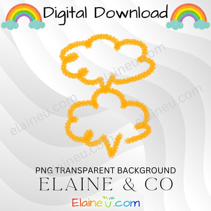 Handdrawn crayon clipart - speech bubbles in png and jpg format.  There are 30 different handdrawn crayon speech bubbles