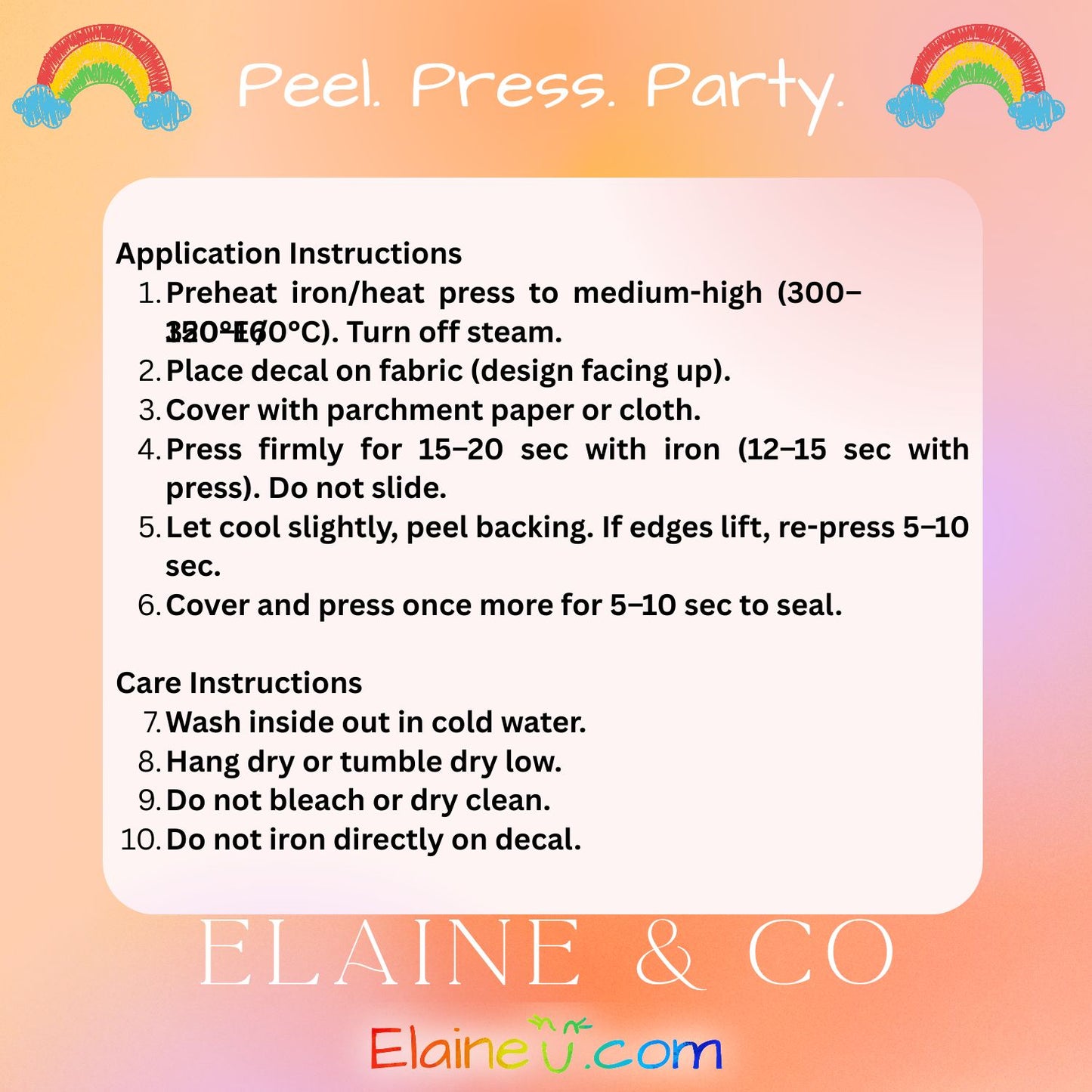 Iron-On Vinyl Decal – Burpee? I Just Did One in My Diaper (Baby Onesie Transfer), EU-I-3