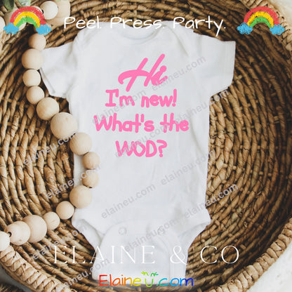 Custom Iron on Decal, custom text and images, (Clothing Not Included), EU-I-7