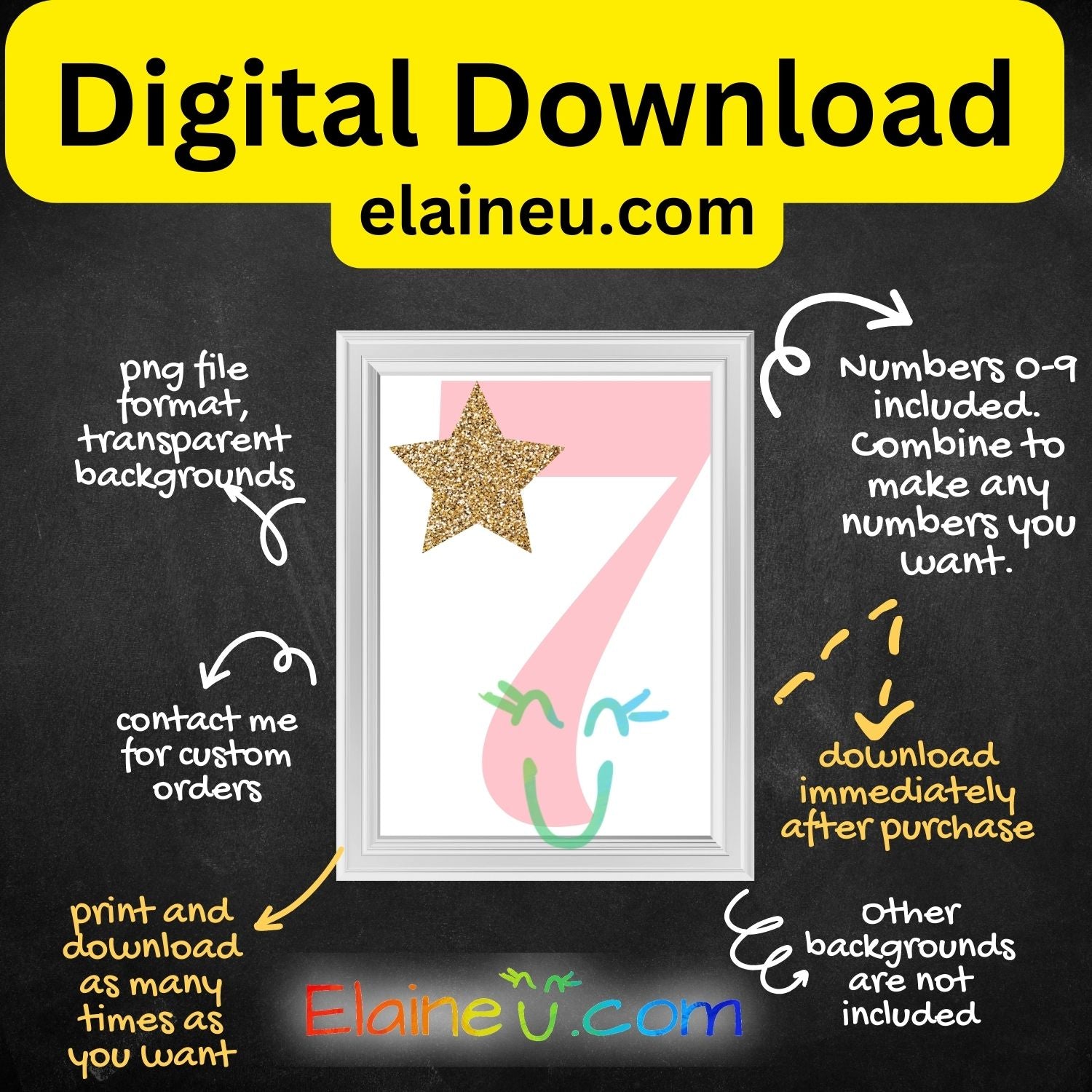 Pink numbers with gold star clipart, numbers 0-9 mix and match to make any number you want.  Perfect for birthday parties, table numbers, weddings, invites, cards, scrapbooking.  Pastel pink numbers with a gold star.