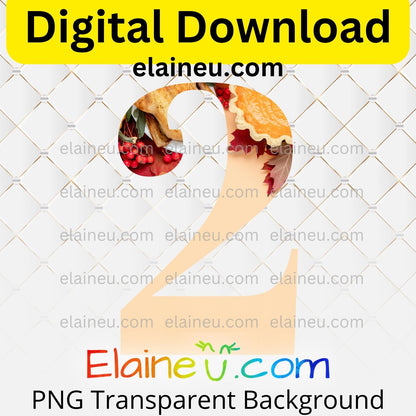 Thanksgiving numbers clipart, peach tone with pumpkin pie, cranberries, turkey accents decorating the top of each number.  Thanksgiving numbers printable, numbers png, numbers jpg, numbers clipart, 0-9 numbers included