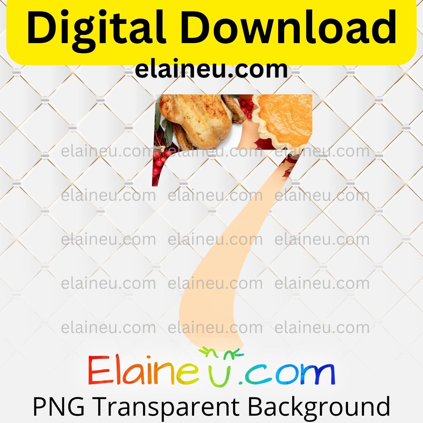 Thanksgiving numbers clipart, peach tone with pumpkin pie, cranberries, turkey accents decorating the top of each number.  Thanksgiving numbers printable, numbers png, numbers jpg, numbers clipart, 0-9 numbers included