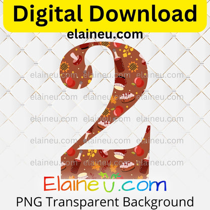 Brown Thanksgiving numbers digital download set featuring 0–9, each approx. 5x5 inches, decorated with autumn elements like sunflowers, apples, wine bottles, mushrooms, fall leaves, and pumpkin pie. High-resolution 300 DPI PNG with transparent backgrounds and JPG with white backgrounds included. Perfect for Thanksgiving party invitations, table numbers, banners, scrapbooking, journaling, DIY crafts, seasonal décor, and milestone celebrations.