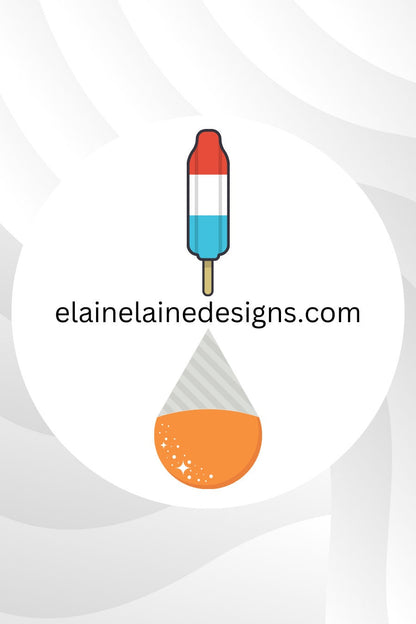 Tennis Spin Stickers – Fruits Theme (Ice Cream or Pineapple, Lollipop or Candy Cane, Cotton Candy or Lollipop, Popsicle or Snow Cone), Tennis stickers, Tennis Butts, EED-SPIN-109