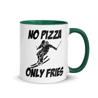 No Pizza, Only Fries Mug – Perfect for Skiiers